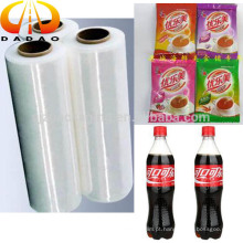 PVC Shrink Film para etiqueta